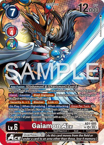Gaiamon ACE (Alternate Art) card image