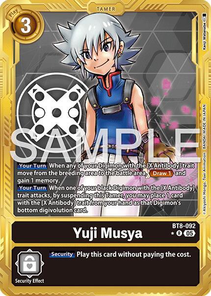Yuji Musya (Gold Border) card image