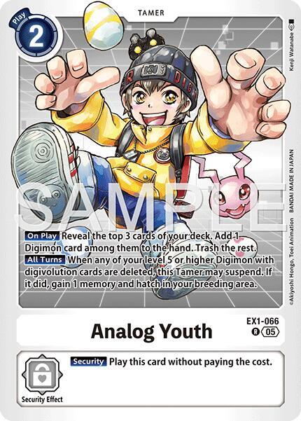 Analog Youth (Reprint) card image