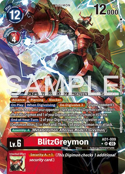 BlitzGreymon (Alternate Art) card image