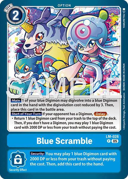 Blue Scramble (Reprint) card image