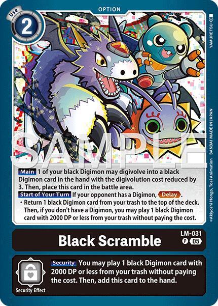 Black Scramble (Reprint) card image
