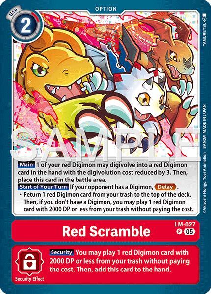 Red Scramble (Reprint) card image