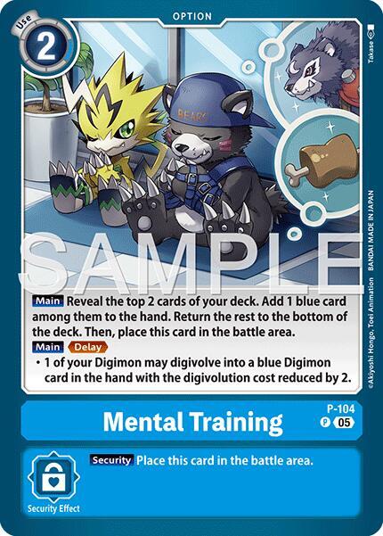 Mental Training (Reprint) card image