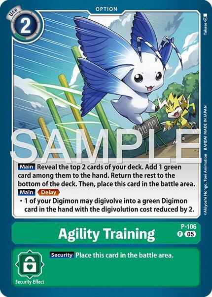 Agility Training (Reprint) card image