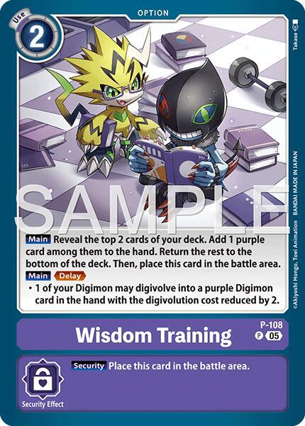 Wisdom Training (Reprint) card image