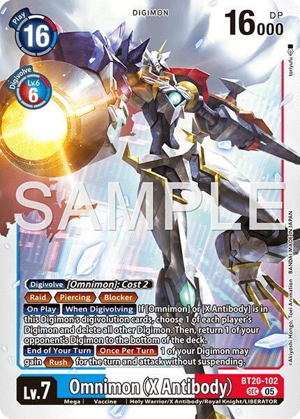 Omnimon (X Antibody) (Reprint) card image