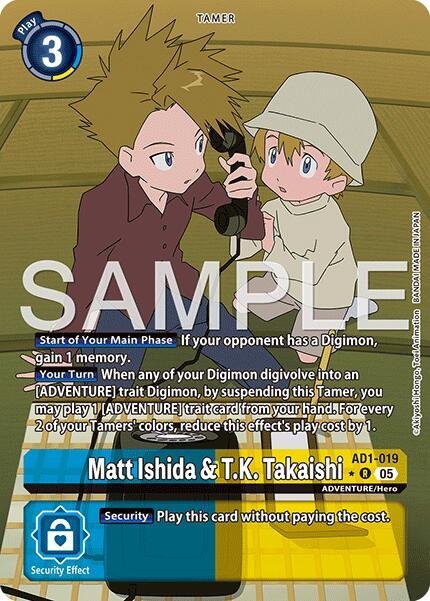 Matt Ishida & T.K. Takaishi (Alternate Art) card image