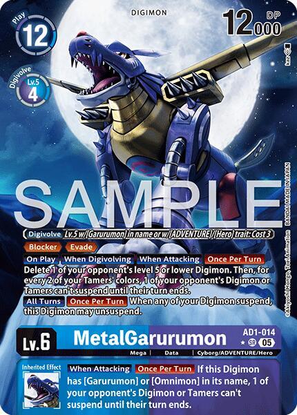 MetalGarurumon (Alternate Art) card image