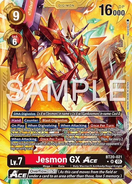 Jesmon GX ACE (Gold Border) card image
