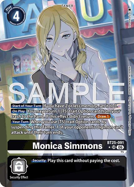 Monica Simmons (Alternate Art) card image