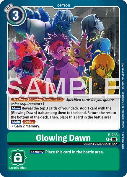 Glowing Dawn (Store Tournament 2026 Vol. 2 Participation Pack) card image