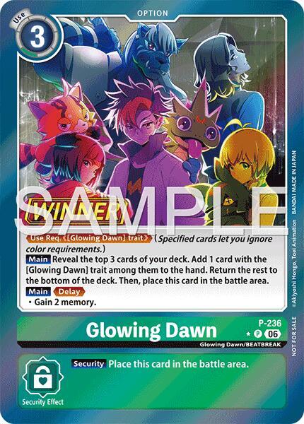 Glowing Dawn (Store Tournament 2026 Vol. 2 Winner Pack) card image