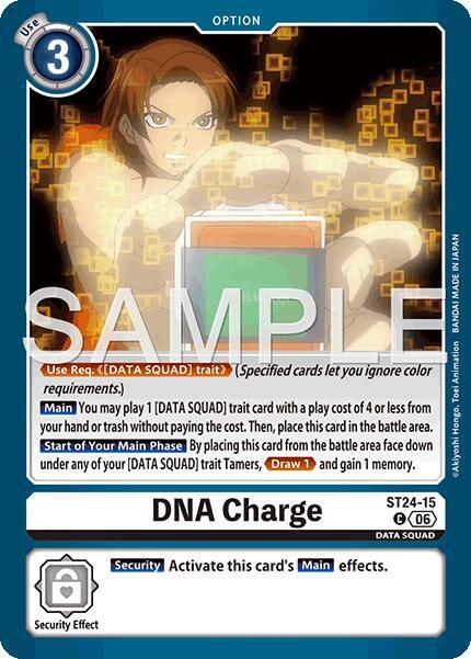DNA Charge card image