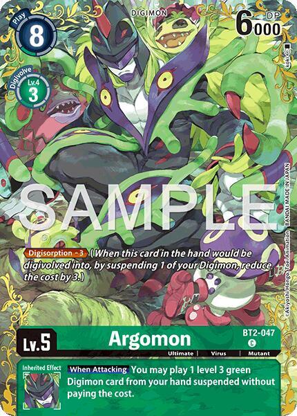 Argomon - BT2-047 (Alternate Art) card image