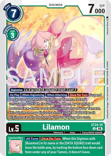 Lilamon card image