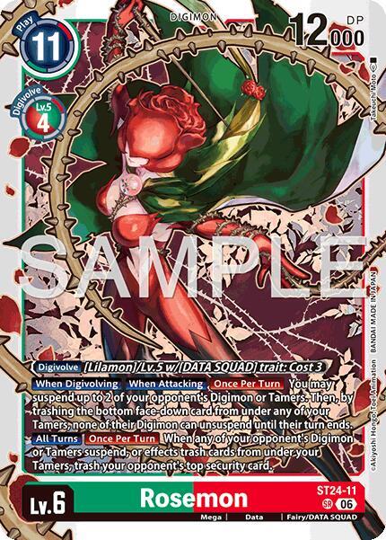 Rosemon card image