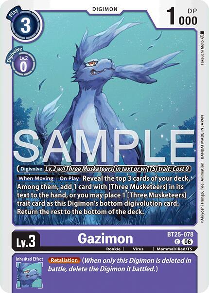 Gazimon card image