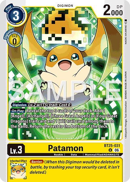 Patamon card image