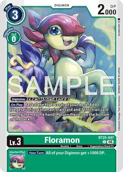 Floramon card image