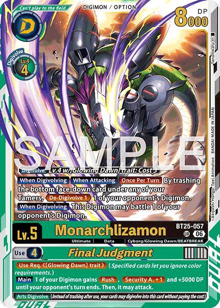 Monarchlizamon // Final Judgement card image