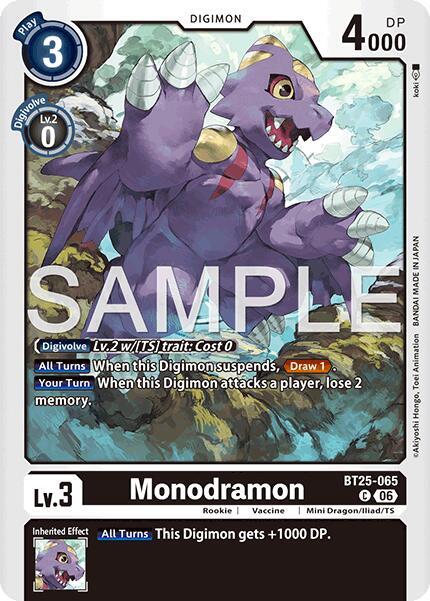Monodramon card image