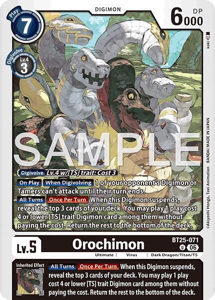 Orochimon card image