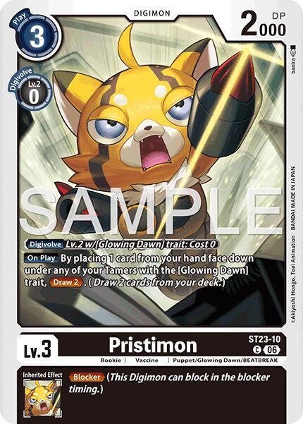 Pristimon card image