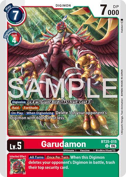 Garudamon card image