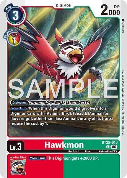 Hawkmon card image