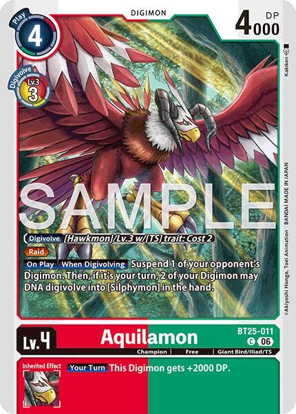 Aquilamon card image