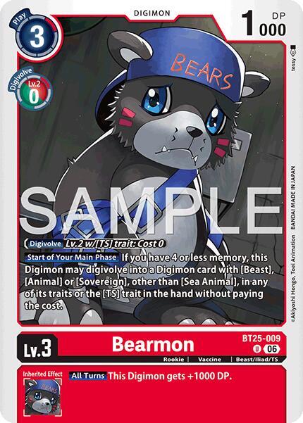 Bearmon - BT25-009 card image
