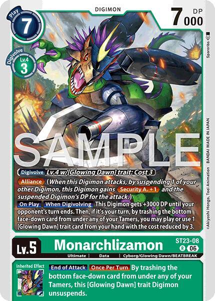 Monarchlizamon card image