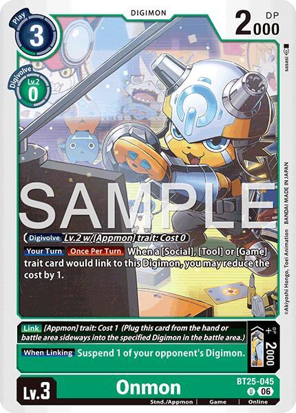 Onmon card image