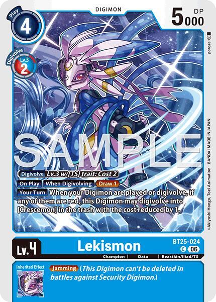 Lekismon card image