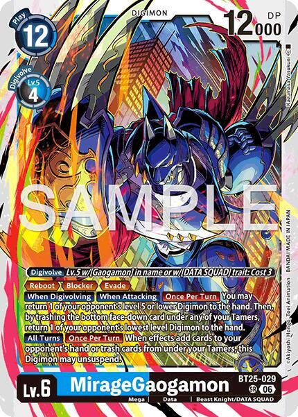 MirageGaogamon card image