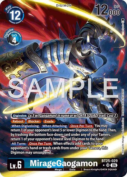 MirageGaogamon (Alternate Art) card image