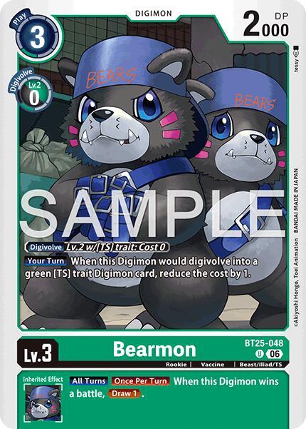 Bearmon - BT25-048 card image