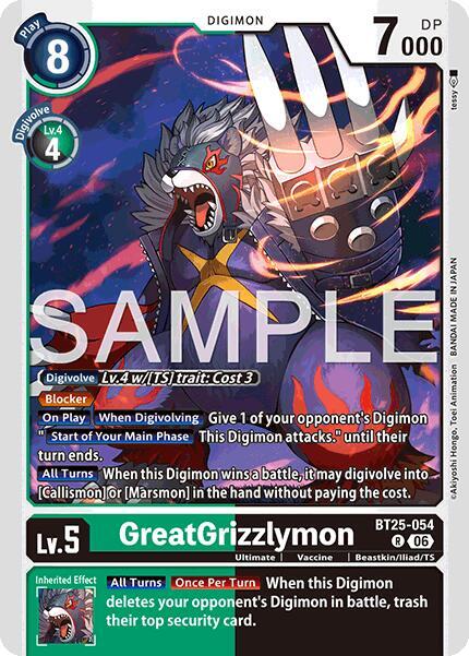 GreatGrizzlymon card image