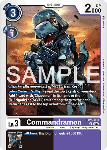 Commandramon card image