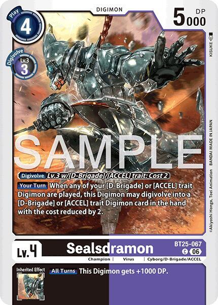 Sealsdramon card image