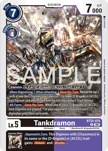 Tankdramon card image