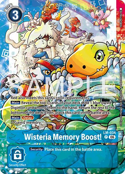 Wisteria Memory Boost! (Alternate Art) card image