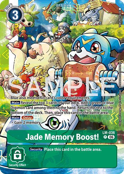 Jade Memory Boost! (Alternate Art) card image