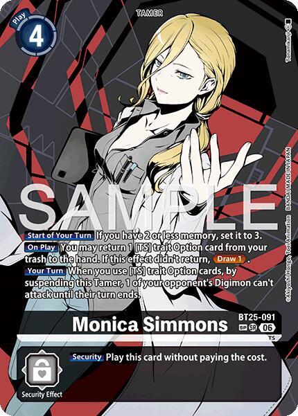 Monica Simmons (SP) card image