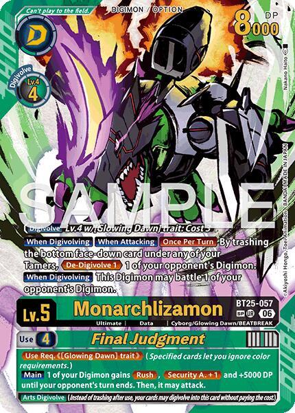 Monarchlizamon // Final Judgement (SP) card image