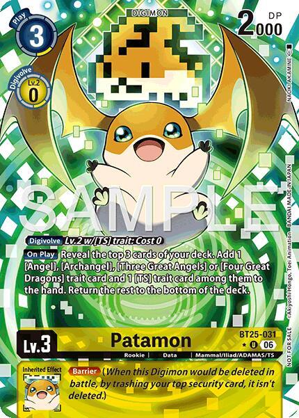 Patamon (Full Art) card image