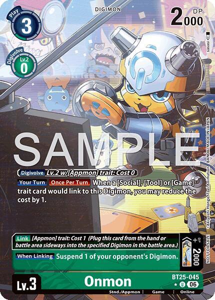 Onmon (Full Art) card image