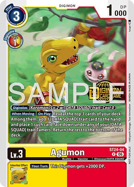 Agumon (Welcome Tamers Pack Vol.2) card image