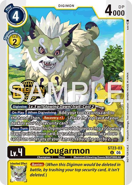 Cougarmon (Welcome Tamers Pack Vol.2) card image